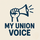 My Union Voice logo - Digital platform for union member engagement and communication